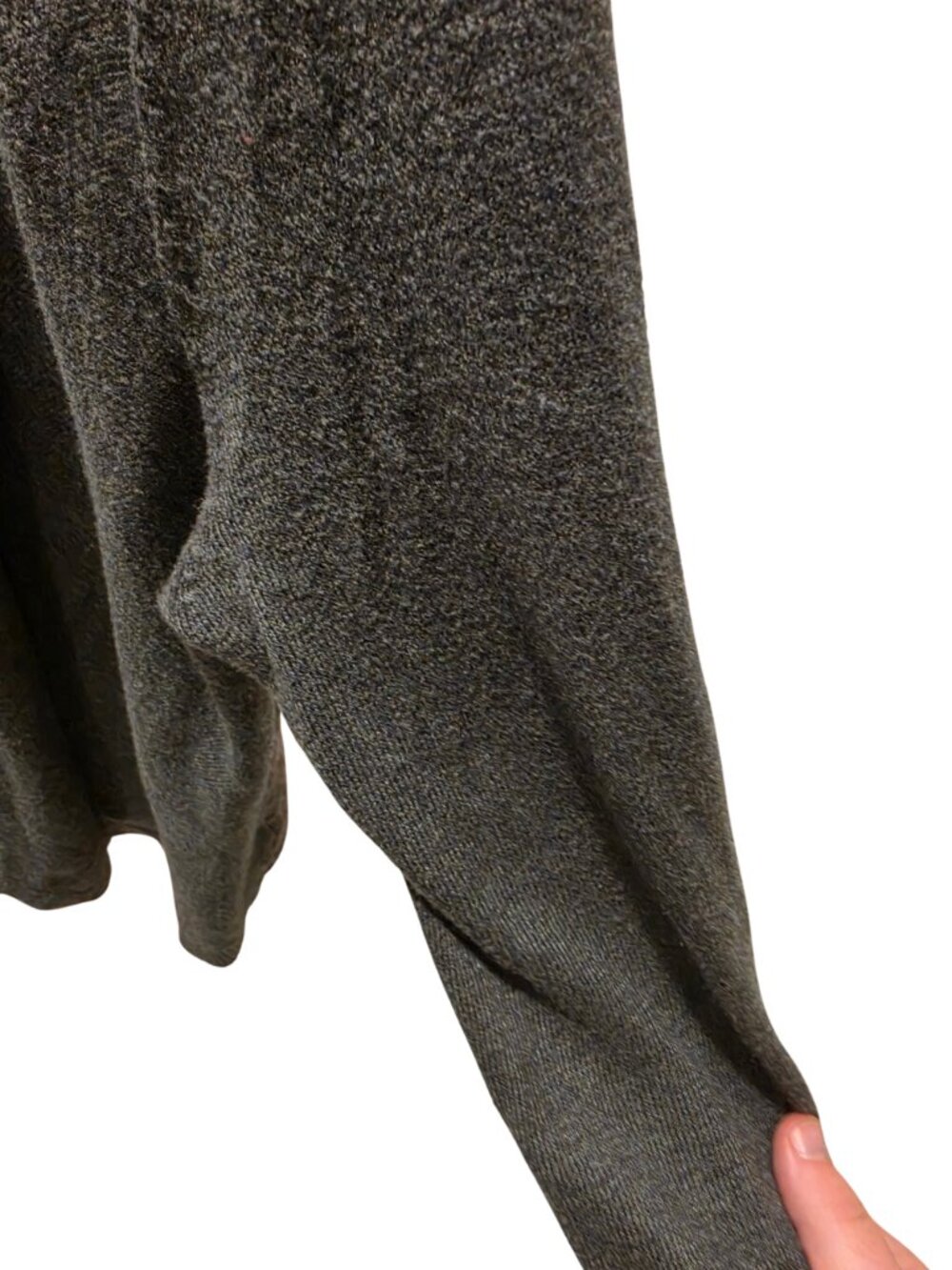 American Eagle Lace Back Cardigan Grey Medium - Picture 6 of 7
